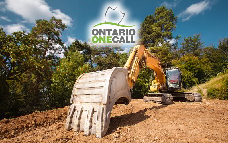 Ontario One Call_Case Study_Hero Image_Excavator
